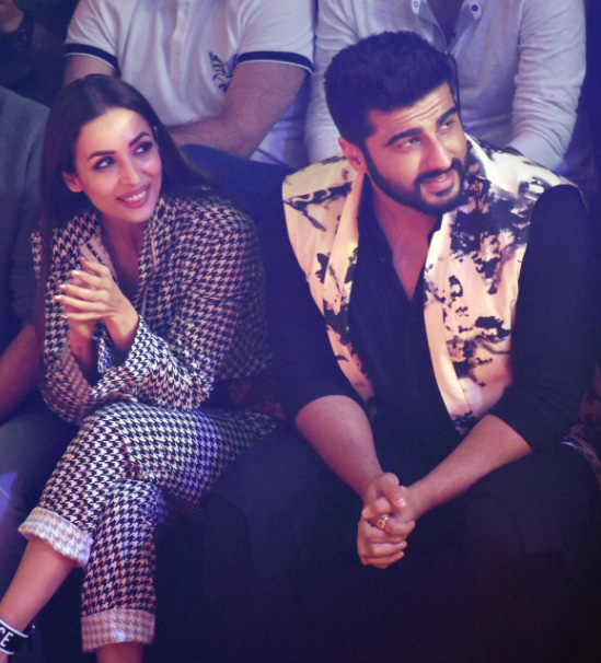 Arjun Kapoor with Malaika Arora Arjun Kapoor with Malaika Arora