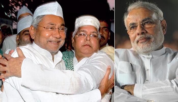 बिहारमध्ये लालू-नितीशचं कमबॅक... मोदी लाट ओसरली? बिहारमध्ये लालू-नितीशचं कमबॅक... मोदी लाट ओसरली?