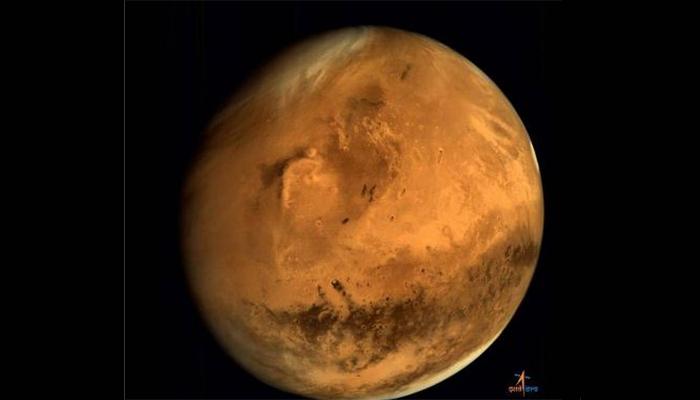 मंगळयानाने पाठवला मंगळाचा आणखी एक फोटो मंगळयानाने पाठवला मंगळाचा आणखी एक फोटो
