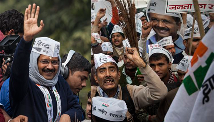 केजरीवाल, किरण बेदींनी भरला उमेदवारी अर्ज केजरीवाल, किरण बेदींनी भरला उमेदवारी अर्ज