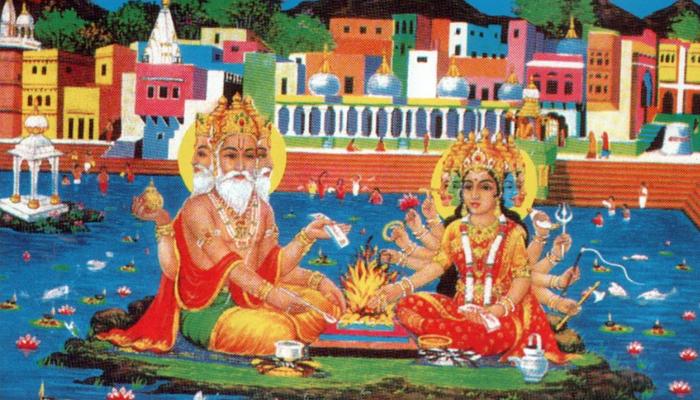 पृथ्वीवर ब्रम्हदेवाची एकाच ठिकाणी पूजा का होते? पृथ्वीवर ब्रम्हदेवाची एकाच ठिकाणी पूजा का होते?