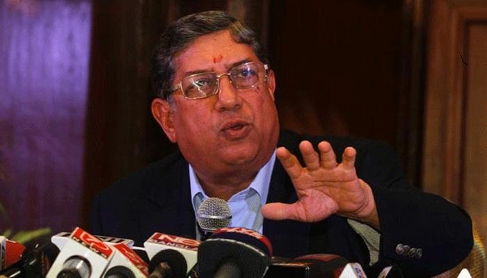 इंडियन टीमवर आरोप करणाऱ्या आयसीसी अध्यक्षांना श्रीनिवासनांनी शिकवला धडा इंडियन टीमवर आरोप करणाऱ्या आयसीसी अध्यक्षांना श्रीनिवासनांनी शिकवला धडा