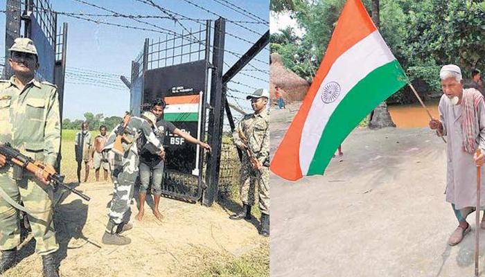 भारत-बांग्लादेश दरम्यान अर्ध्या रात्री गावांची अदला-बदली भारत-बांग्लादेश दरम्यान अर्ध्या रात्री गावांची अदला-बदली