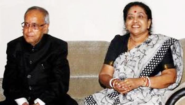 राष्ट्रपती प्रणव मुखर्जी यांच्या पत्नीचं निधन राष्ट्रपती प्रणव मुखर्जी यांच्या पत्नीचं निधन