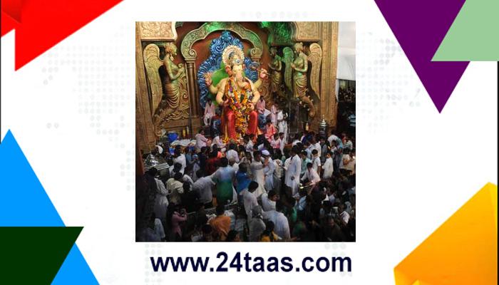 आज अंगारकी चतुर्थी, घ्या लालबागच्या राजाचे दर्शन आज अंगारकी चतुर्थी, घ्या लालबागच्या राजाचे दर्शन