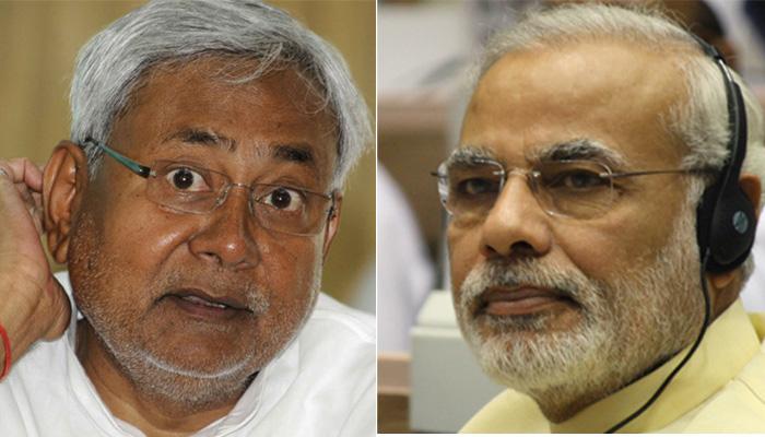 मोदींनी केले नितिशचे अभिनंदन, नितीशने म्हटले धन्यवाद मोदींनी केले नितिशचे अभिनंदन, नितीशने म्हटले धन्यवाद