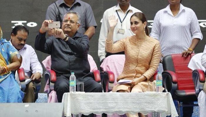 करीनाच्या प्रेमात मुख्यमंत्री रमण सिंग करीनाच्या प्रेमात मुख्यमंत्री रमण सिंग