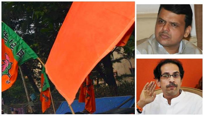 शिवसेना आक्रमक, मुख्यमंत्र्यांसह भाजपची केली कोंडी शिवसेना आक्रमक, मुख्यमंत्र्यांसह भाजपची केली कोंडी