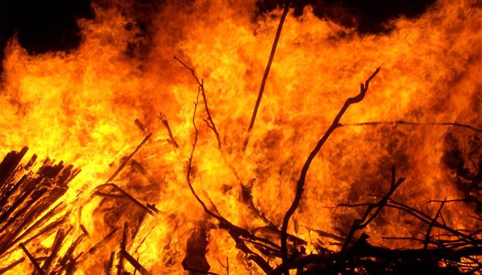 गोठ्याला लागलेल्या आगीत दाम्पत्याचा होरपळून मृत्यू गोठ्याला लागलेल्या आगीत दाम्पत्याचा होरपळून मृत्यू