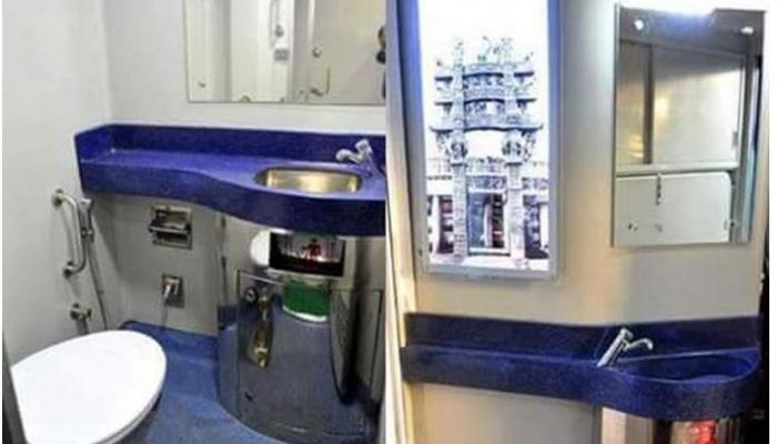 रेल्वेच्या अत्याधुनिक कोचेसमधून चोरीला गेले नळ... रेल्वेच्या अत्याधुनिक कोचेसमधून चोरीला गेले नळ...
