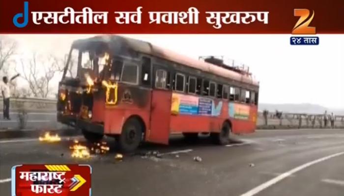 एसटीने पेट घेतला...अन् प्रवासी एसटीने पेट घेतला...अन् प्रवासी