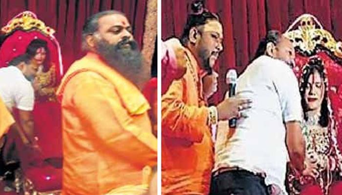 मंत्रिपदासाठी जानकर राधेमाँच्या दरबारात? मंत्रिपदासाठी जानकर राधेमाँच्या दरबारात?