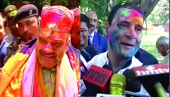 देशभरातील राजकारण्यांमध्येही आज होळीचा उत्साह देशभरातील राजकारण्यांमध्येही आज होळीचा उत्साह