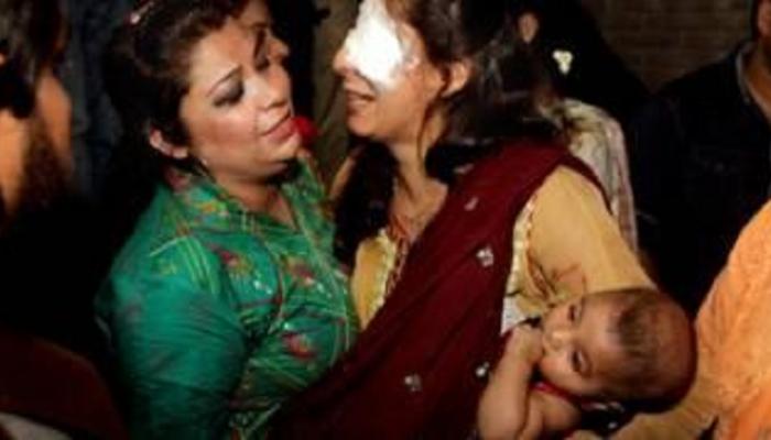 पाकिस्तानातील स्फोटात २२ मुलांचा मृत्यू पाकिस्तानातील स्फोटात २२ मुलांचा मृत्यू