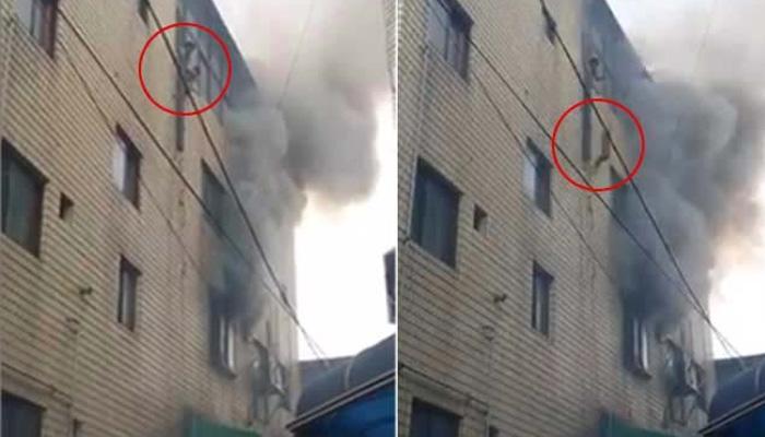 VIDEO : आईनचं आपल्या मुलांना चौथ्या मजल्यावरून खाली फेकलं VIDEO : आईनचं आपल्या मुलांना चौथ्या मजल्यावरून खाली फेकलं