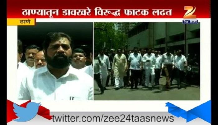 ठाण्यात महायुती विरूद्ध राष्ट्रवादी सामना ठाण्यात महायुती विरूद्ध राष्ट्रवादी सामना