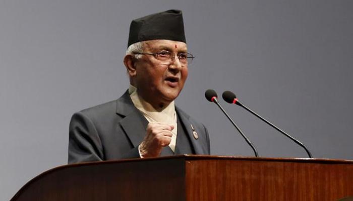 नेपाळचे पंतप्रधान केपी. ओली यांचा राजीनामा नेपाळचे पंतप्रधान केपी. ओली यांचा राजीनामा