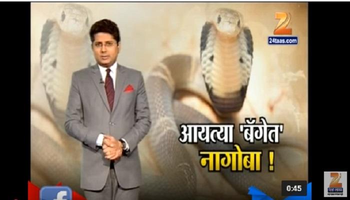 आयत्या बॅगेत विषारी नागोबा... आयत्या बॅगेत विषारी नागोबा...