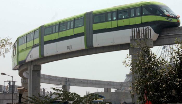मोनोरेलची वाहतूक सकाळपासून ठप्प मोनोरेलची वाहतूक सकाळपासून ठप्प