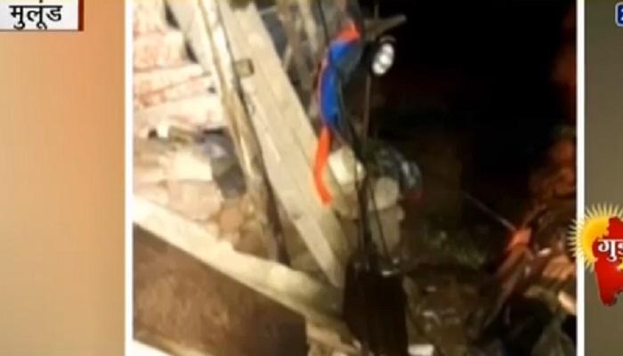 मुलुंडमध्ये संरक्षक भिंत कोसळली, 16 जखमी मुलुंडमध्ये संरक्षक भिंत कोसळली, 16 जखमी