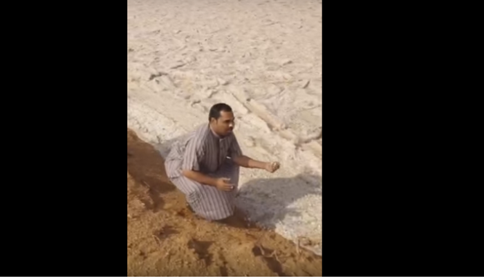 VIDEO : ही वाळूची नदी नाही तर... VIDEO : ही वाळूची नदी नाही तर...