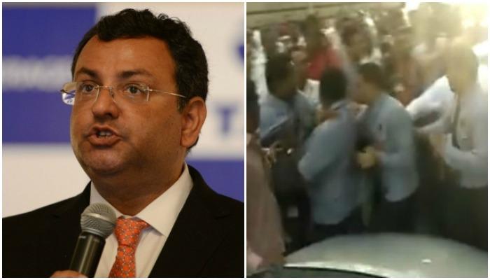 बॉम्बे हाऊसच्या सुरक्षा रक्षकांकडून माध्यम प्रतिनिधींना धक्काबुक्की बॉम्बे हाऊसच्या सुरक्षा रक्षकांकडून माध्यम प्रतिनिधींना धक्काबुक्की