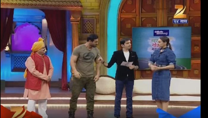 जॉन-सोनाक्षीचा गावरान अंदाज जॉन-सोनाक्षीचा गावरान अंदाज