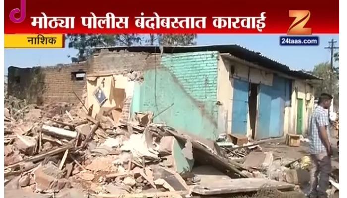 नाशिकमधील अतिक्रमण मोहिम थांबवण्याचा प्रयत्न होतोय का? नाशिकमधील अतिक्रमण मोहिम थांबवण्याचा प्रयत्न होतोय का?