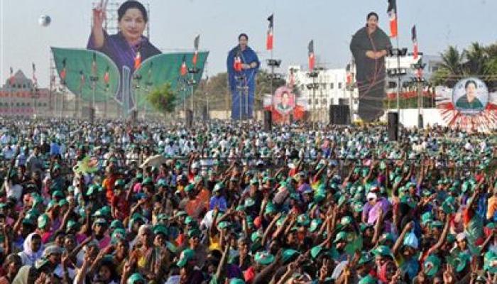 जयललितांच्या अण्णाद्रमुक पक्षाचे निवडणूक चिन्ह गोठवले जयललितांच्या अण्णाद्रमुक पक्षाचे निवडणूक चिन्ह गोठवले
