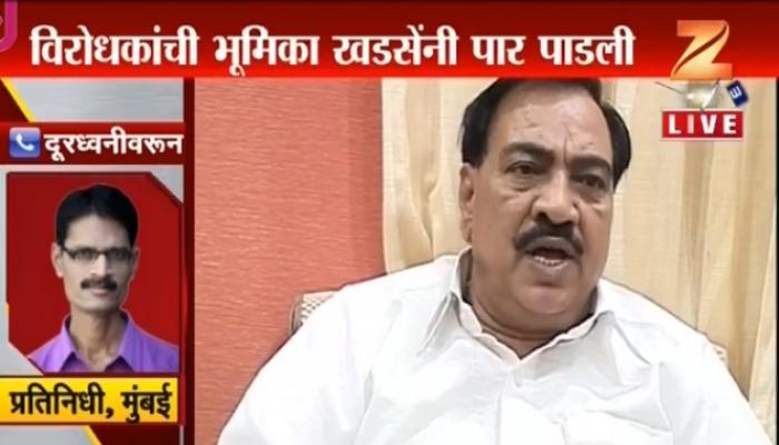 एकनाथ खडसे विरोधकांच्या भूमिकेत, प्रश्नांच्या सरबत्तीने सरकार घायाळ एकनाथ खडसे विरोधकांच्या भूमिकेत, प्रश्नांच्या सरबत्तीने सरकार घायाळ