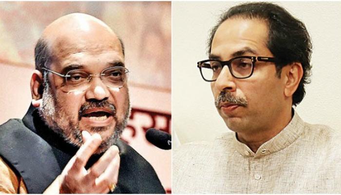 एनडीए बैठकीआधी उद्धव ठाकरे-अमित शहांची भेट एनडीए बैठकीआधी उद्धव ठाकरे-अमित शहांची भेट