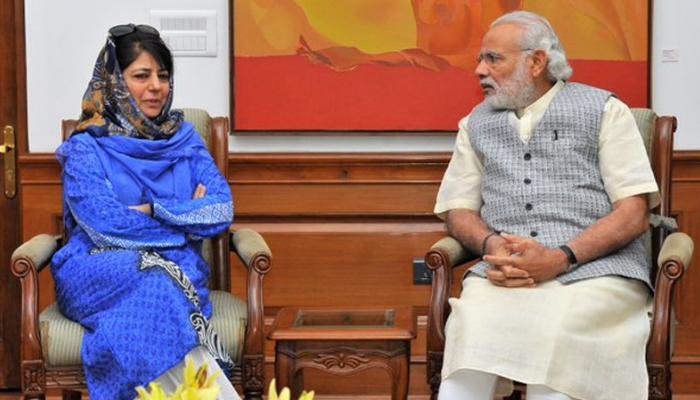 मुख्यमंत्री महबूबा मुफ्ती घेणार पंतप्रधान मोदींची भेट मुख्यमंत्री महबूबा मुफ्ती घेणार पंतप्रधान मोदींची भेट