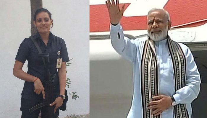 पंतप्रधानांच्या 'एसपीजी' टीममध्ये महिला कमांडोचा समावेश पंतप्रधानांच्या 'एसपीजी' टीममध्ये महिला कमांडोचा समावेश