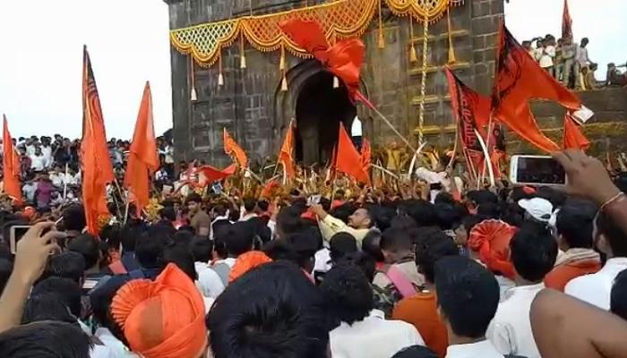 रायगडावर आज ३४४ वा शिवराज्याभिषेक सोहळा रायगडावर आज ३४४ वा शिवराज्याभिषेक सोहळा