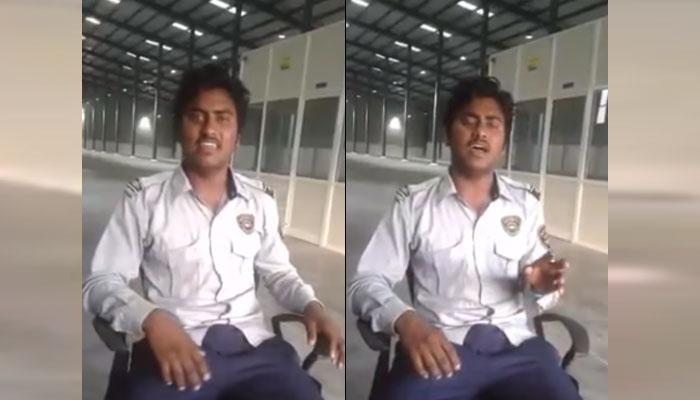 Video : या सिक्युरिटी गार्डचे गाणे ऐकले, तर तुम्ही फॅन व्हाल... Video : या सिक्युरिटी गार्डचे गाणे ऐकले, तर तुम्ही फॅन व्हाल...