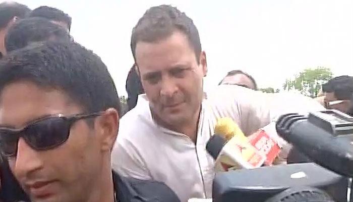 काँग्रेस उपाध्यक्ष राहुल गांधींना मध्यप्रदेशात घेतले ताब्यात काँग्रेस उपाध्यक्ष राहुल गांधींना मध्यप्रदेशात घेतले ताब्यात