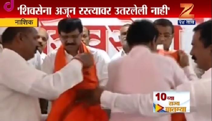 शिवसेना शेतकऱ्यांच्या पाठीशी - संजय राऊत शिवसेना शेतकऱ्यांच्या पाठीशी - संजय राऊत
