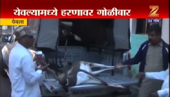 हरणाची शिकार करणाऱ्या शिकाऱ्याला अटक हरणाची शिकार करणाऱ्या शिकाऱ्याला अटक