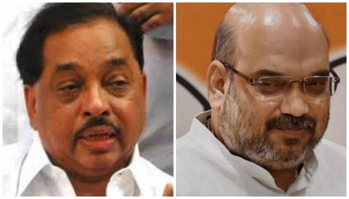नारायण राणेंच्या भाजप प्रवेशाची चर्चा, अमित शहा म्हणतात... नारायण राणेंच्या भाजप प्रवेशाची चर्चा, अमित शहा म्हणतात...
