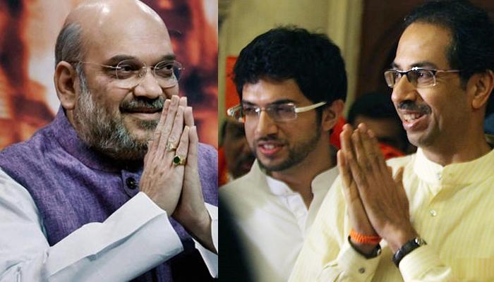 अमित शाह - उद्धव ठाकरे यांची मातोश्रीवर आज भेट अमित शाह - उद्धव ठाकरे यांची मातोश्रीवर आज भेट