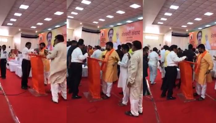 उद्धव ठाकरे यांच्यासमोर आमदार-खासदारांची बाचाबाची, व्हिडीओ व्हायरल उद्धव ठाकरे यांच्यासमोर आमदार-खासदारांची बाचाबाची, व्हिडीओ व्हायरल