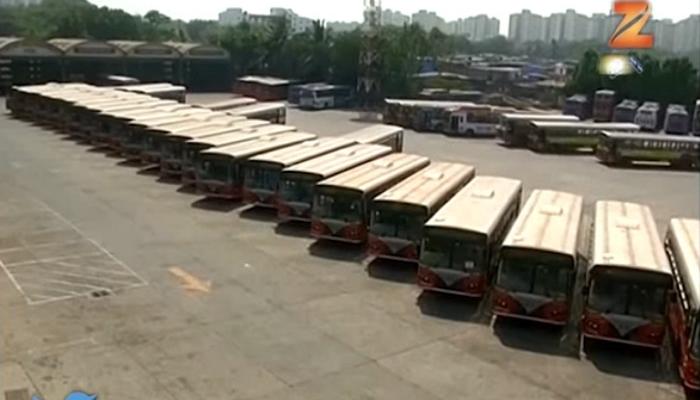 बेस्टच्या संपावर तोडगा काढण्यासाठी 'मातोश्री'वर बैठक बेस्टच्या संपावर तोडगा काढण्यासाठी 'मातोश्री'वर बैठक