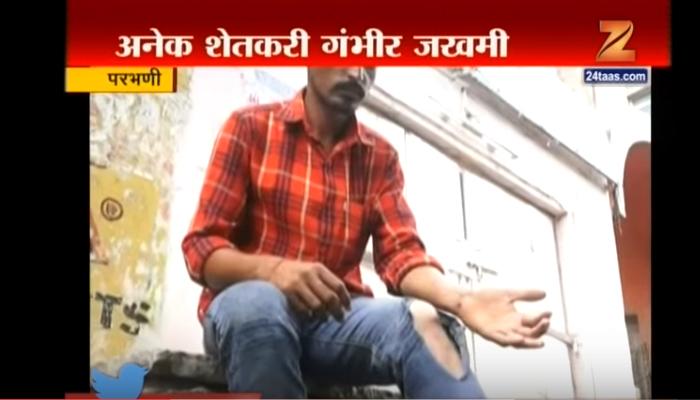 परभणीत सुकाणू समितीच्या कार्यकर्त्यांवर लाठीमार, शेतकरी जखमी परभणीत सुकाणू समितीच्या कार्यकर्त्यांवर लाठीमार, शेतकरी जखमी