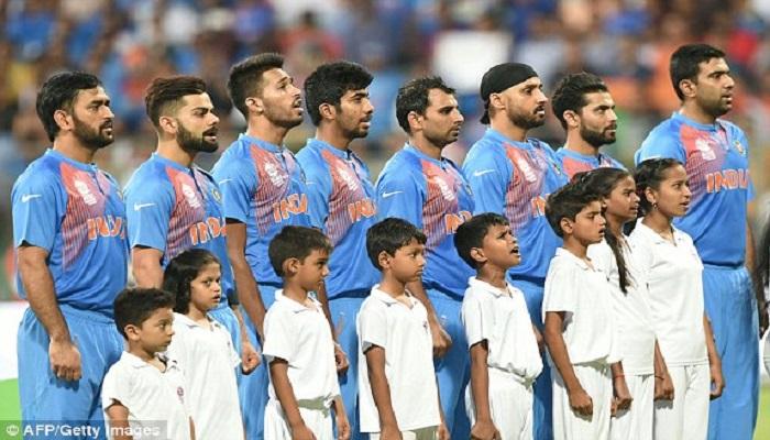 ...म्हणून भारत-श्रीलंका दुसऱ्या वनडेआधी राष्ट्रगीत होणार नाही ...म्हणून भारत-श्रीलंका दुसऱ्या वनडेआधी राष्ट्रगीत होणार नाही