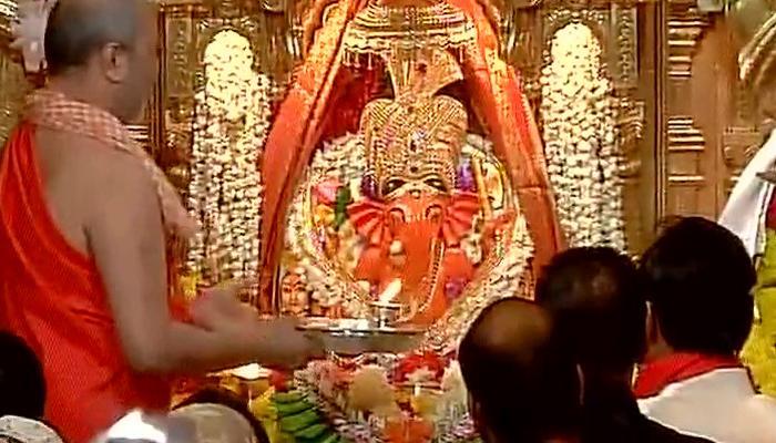 सिद्धीविनायकाचरणी ७५० किलोचा 'महामोदक' सिद्धीविनायकाचरणी ७५० किलोचा 'महामोदक'