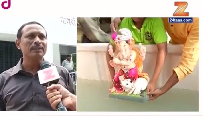 नागपूर महापालिकेची भक्तांसाठी 'विसर्जन तुमच्या दारी' संकल्पना नागपूर महापालिकेची भक्तांसाठी 'विसर्जन तुमच्या दारी' संकल्पना