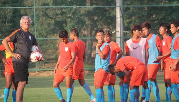 अंडर-17 वर्ल्ड कप : भारताचा मुकाबला कोलंबियाशी अंडर-17 वर्ल्ड कप : भारताचा मुकाबला कोलंबियाशी