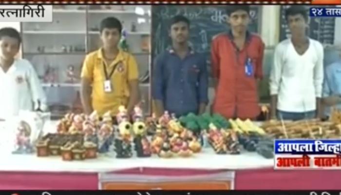 मुकबधीर मुलांनी बनवल्या दिवाळीसाठी खास वस्तू मुकबधीर मुलांनी बनवल्या दिवाळीसाठी खास वस्तू