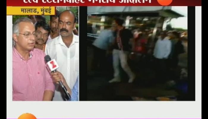 मुंबईत मनसे कार्यकर्ते-फेरीवाले पुन्हा भिडले मुंबईत मनसे कार्यकर्ते-फेरीवाले पुन्हा भिडले