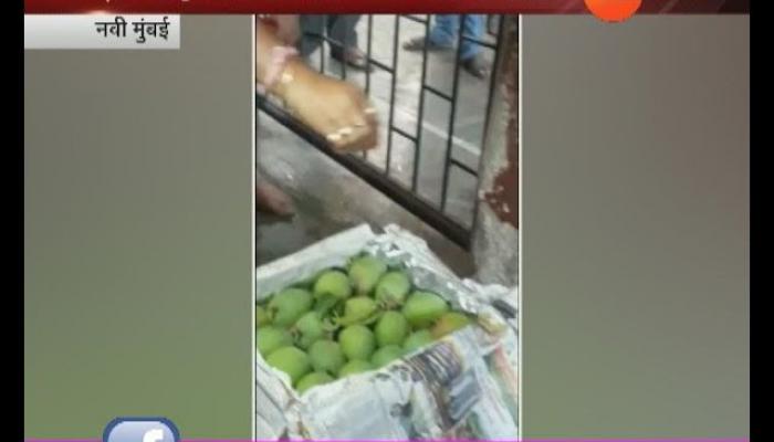 हापूसची पहिली पेटी बाजारात दाखल! हापूसची पहिली पेटी बाजारात दाखल!